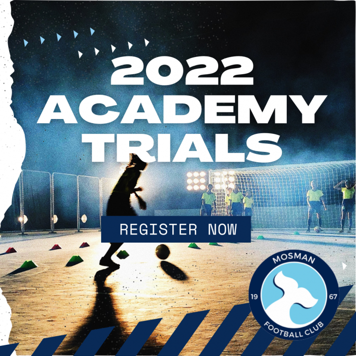 2022 Academy Trials  Mosman Football Club  Mosman Football Club