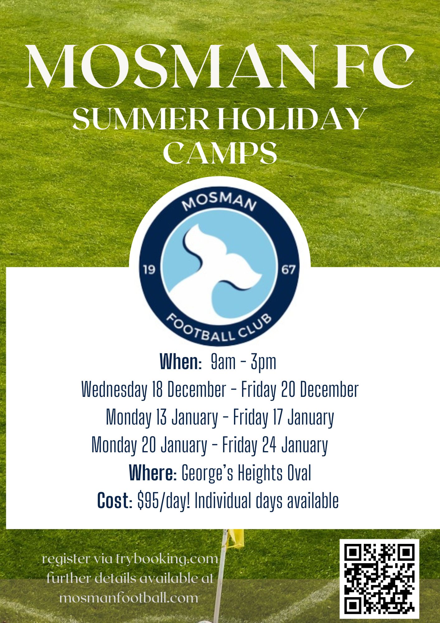 2024/25 Summer Camp | Mosman Football Club : Mosman Football Club